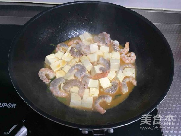 Shrimp Tofu Pot recipe