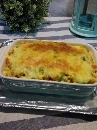 Curry Bacon Baked Rice recipe