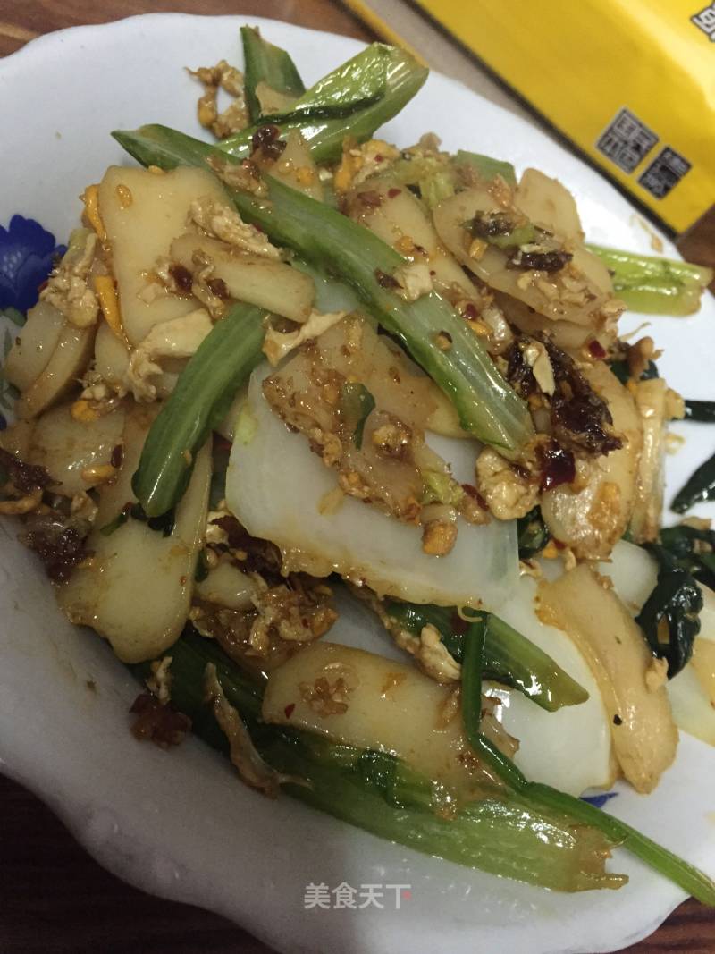 Fried Rice Cake recipe