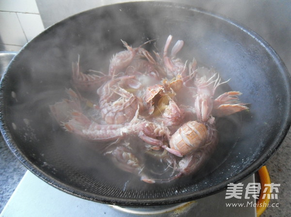 Yellow Wine Shrimp recipe