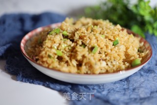 Fried Rice with Barbecued Pork and Garlic Sprouts recipe