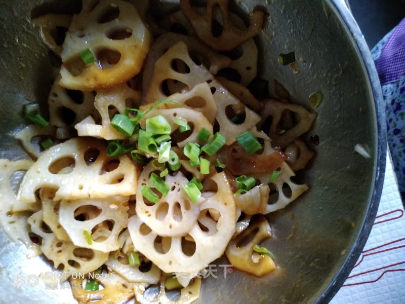 Cold Lotus Root Slices recipe