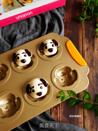 Puppy Cartoon Buns recipe