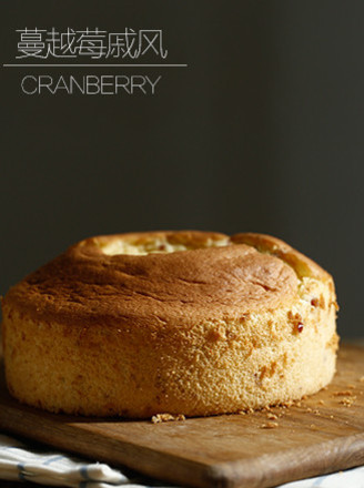 Cranberry Cheese Chiffon recipe