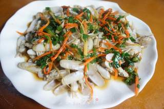 Sweet Clam with Scallion Oil recipe