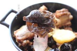 #trusty Beauty Fungus Taste# Fungus Spare Ribs recipe