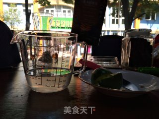 Summer Cold Drink|sweet and Sour Refreshing Green Lemon Honey Syrup recipe