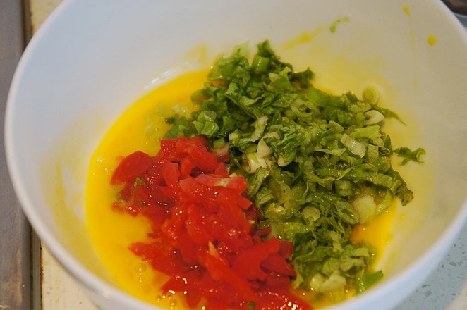 Lettuce and Tomato Quiche recipe