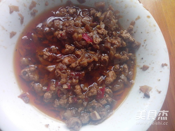 Minced Meat Enoki Mushroom recipe