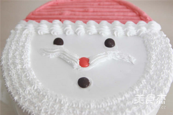 Santa Cream Cake recipe