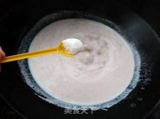 Noodles in Peanut Soup with Minced Meat recipe