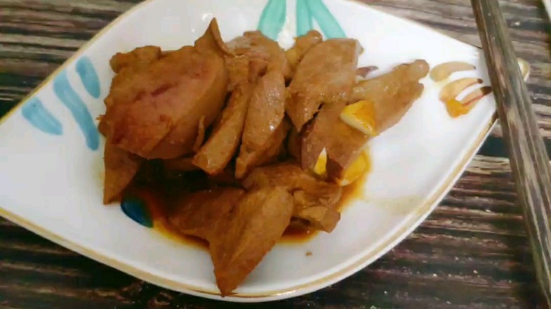 Braised Pork Liver recipe