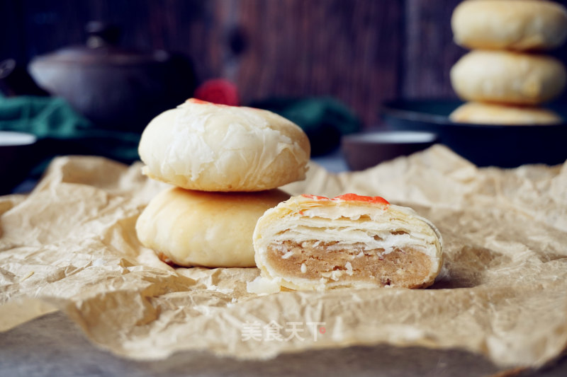 Cranberry Bean Paste Shortbread recipe