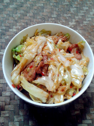 Stir-fried Pork with Cabbage recipe