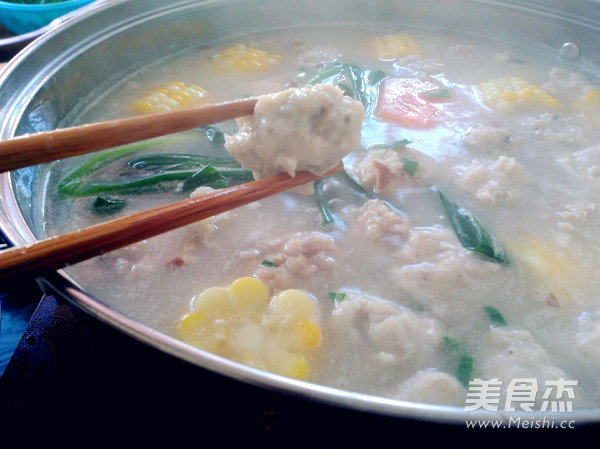 Soup Po Meatball Hot Pot recipe