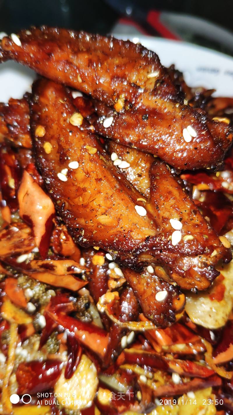 Spicy Chicken Wing Tips recipe