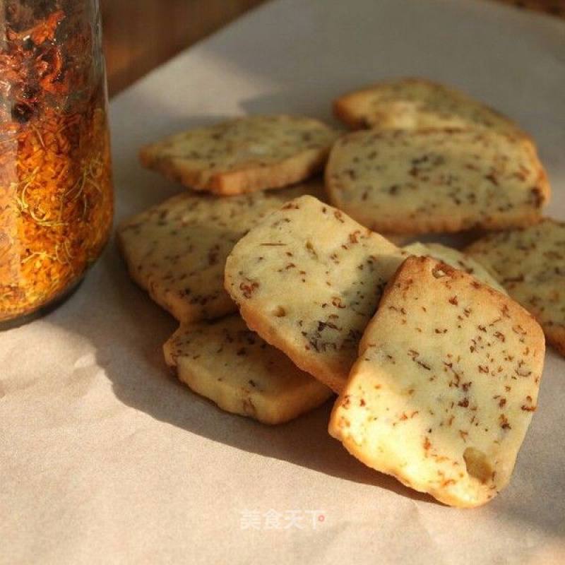 # Fourth Baking Contest and is Love to Eat Festival#sugar Osmanthus Cookies recipe