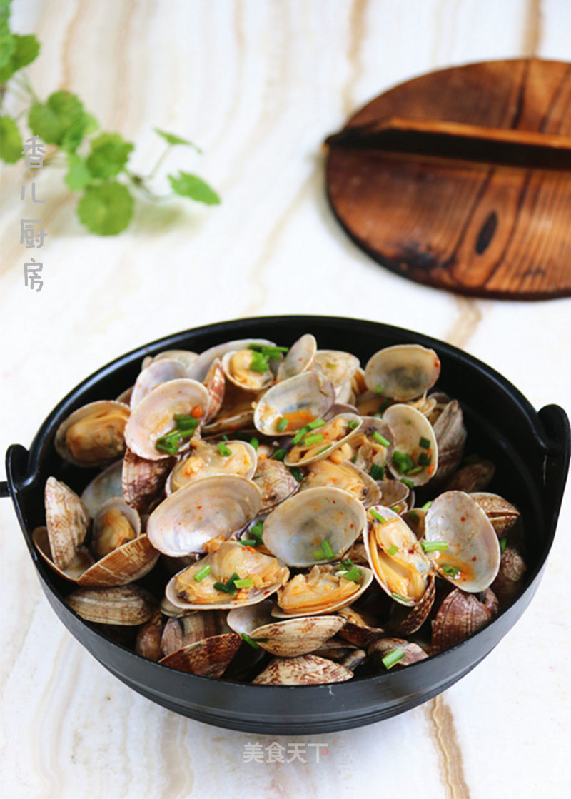 #trust之美#spicy Fried Flower Clams recipe