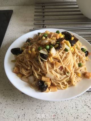 Home-cooked Fried Noodles recipe