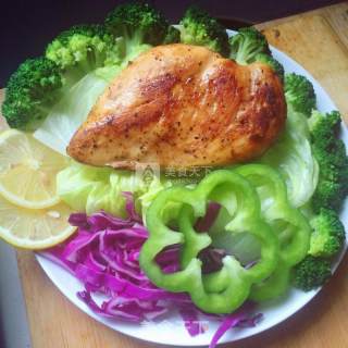 Fried Chicken Breast Salad recipe