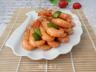 Fried Prawns with Double Pepper recipe