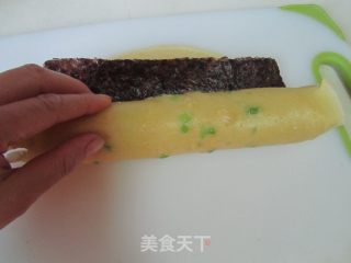 Tuna and Vegetable Egg Burrito recipe
