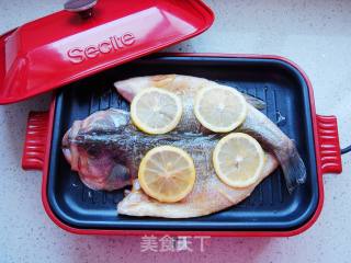 Grilled Sea Bass with Pineapple recipe