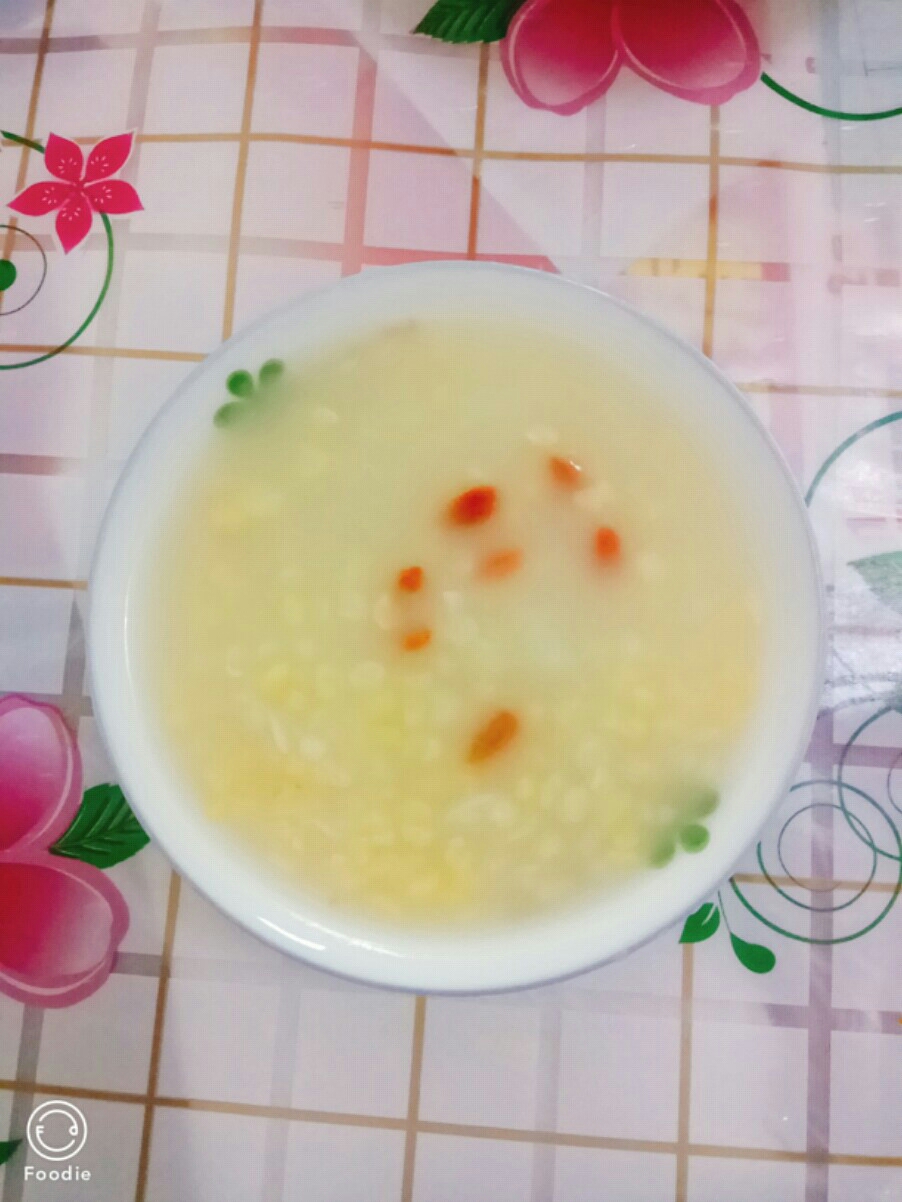 Corn Lily Lotus Seed Porridge recipe