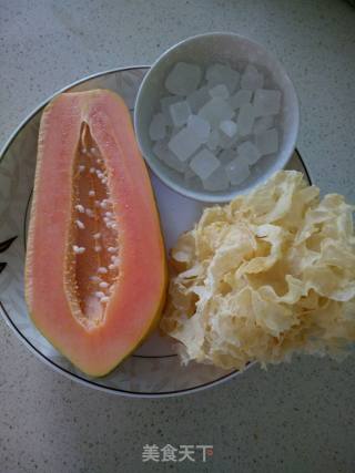 Papaya Tremella Syrup recipe