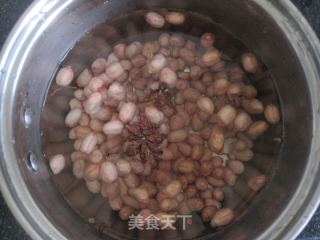 Celery Mixed with Peanuts recipe