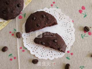 #aca烤明星大赛# Fun Duo Duo Chocolate Bean Biscuits recipe
