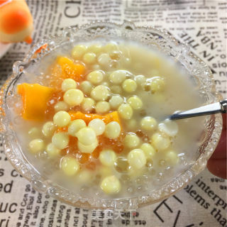 In The Hot Weather, Make A Suzhou Chicken Head Rice Mango Sago, It Tastes Delicious recipe