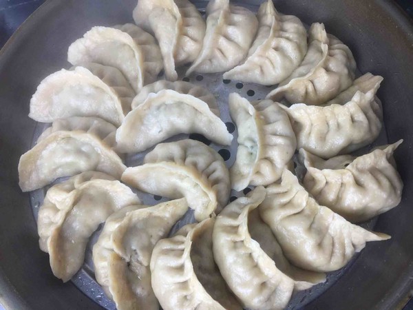 Steamed Dumplings with Pork and Celery recipe