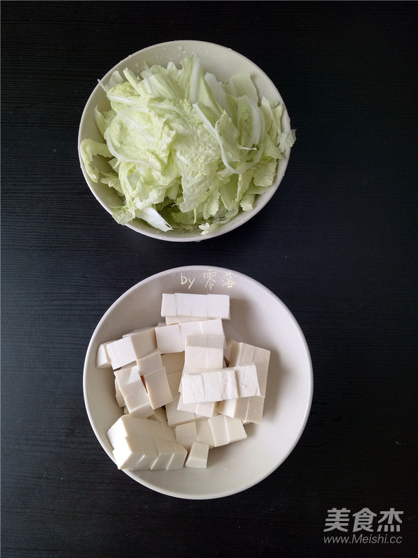 Casserole Tofu and Cabbage Soup recipe