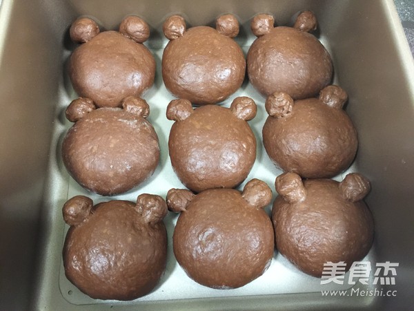 Chocolate Rilakkuma Bun recipe