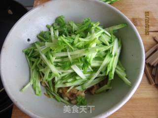 Cucumber Golden Needle Egg Dried recipe