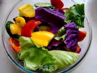 【olive Oil Trial】colorful Mixed Vegetables recipe