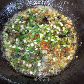 Braised Vermicelli with Minced Meat and Tempeh recipe