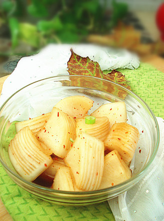 Pickled Radish in Soy Sauce recipe