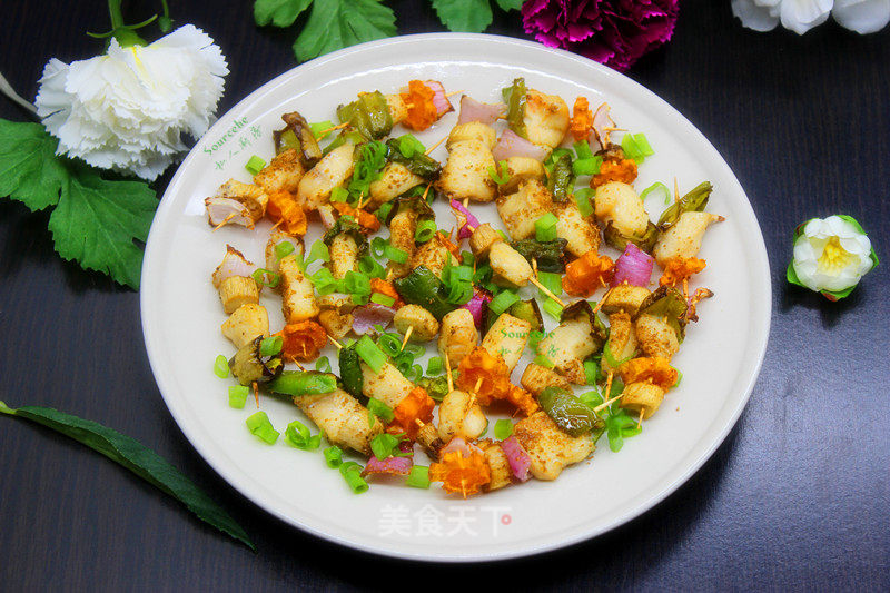 Colorful Toothpicks Barbecue recipe