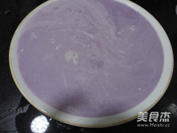 Purple Sweet Potato Cake recipe