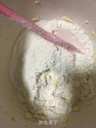 Egg Yolk Meat Floss Biscuits recipe