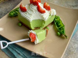 Pea Mousse Cake recipe