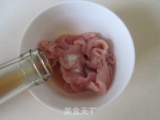 Fried Pork with Dried King Pleurotus recipe