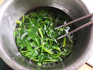 Spinach Mixed Vermicelli recipe