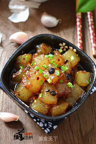 Stir-fried Jelly with Black Bean Sauce recipe