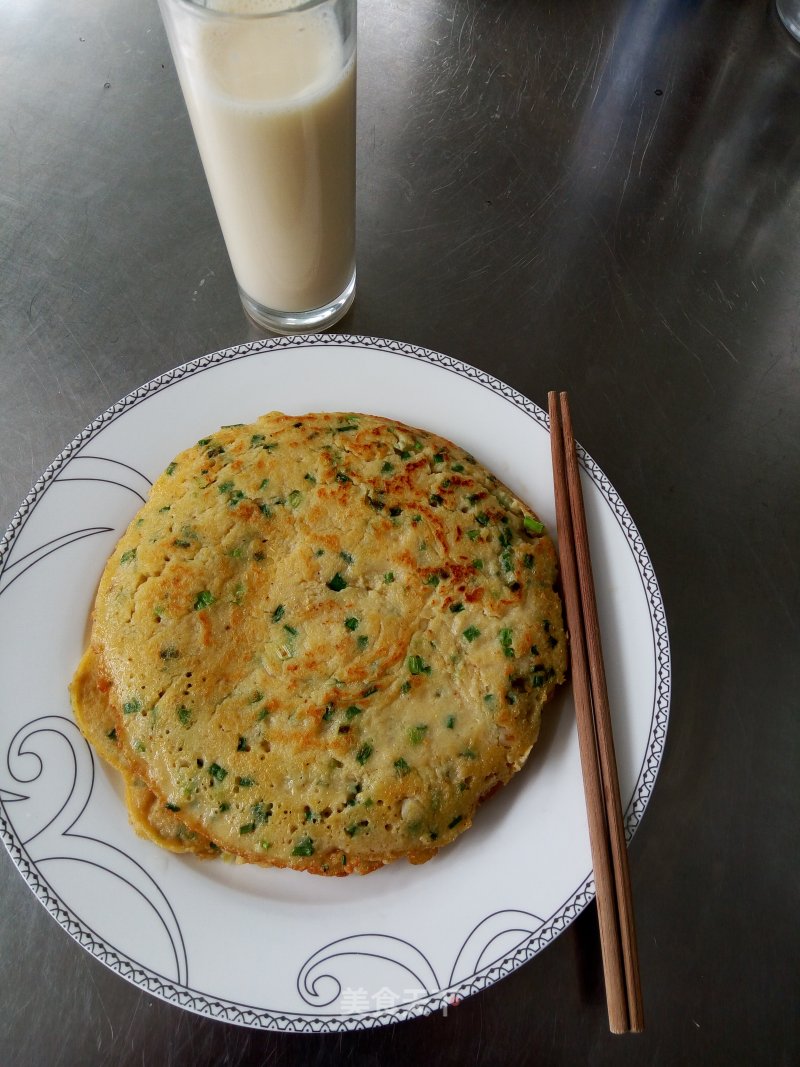 Okara and Scallion Omelet recipe