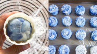 Blue and White Porcelain Snowy Mooncake recipe