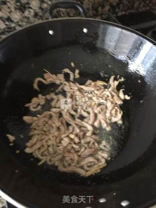 Green Pepper Shredded Pork recipe