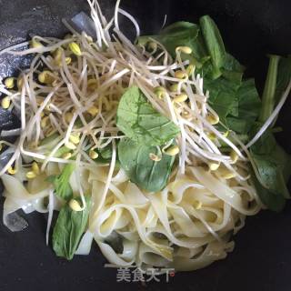 Fried Rice Noodles recipe